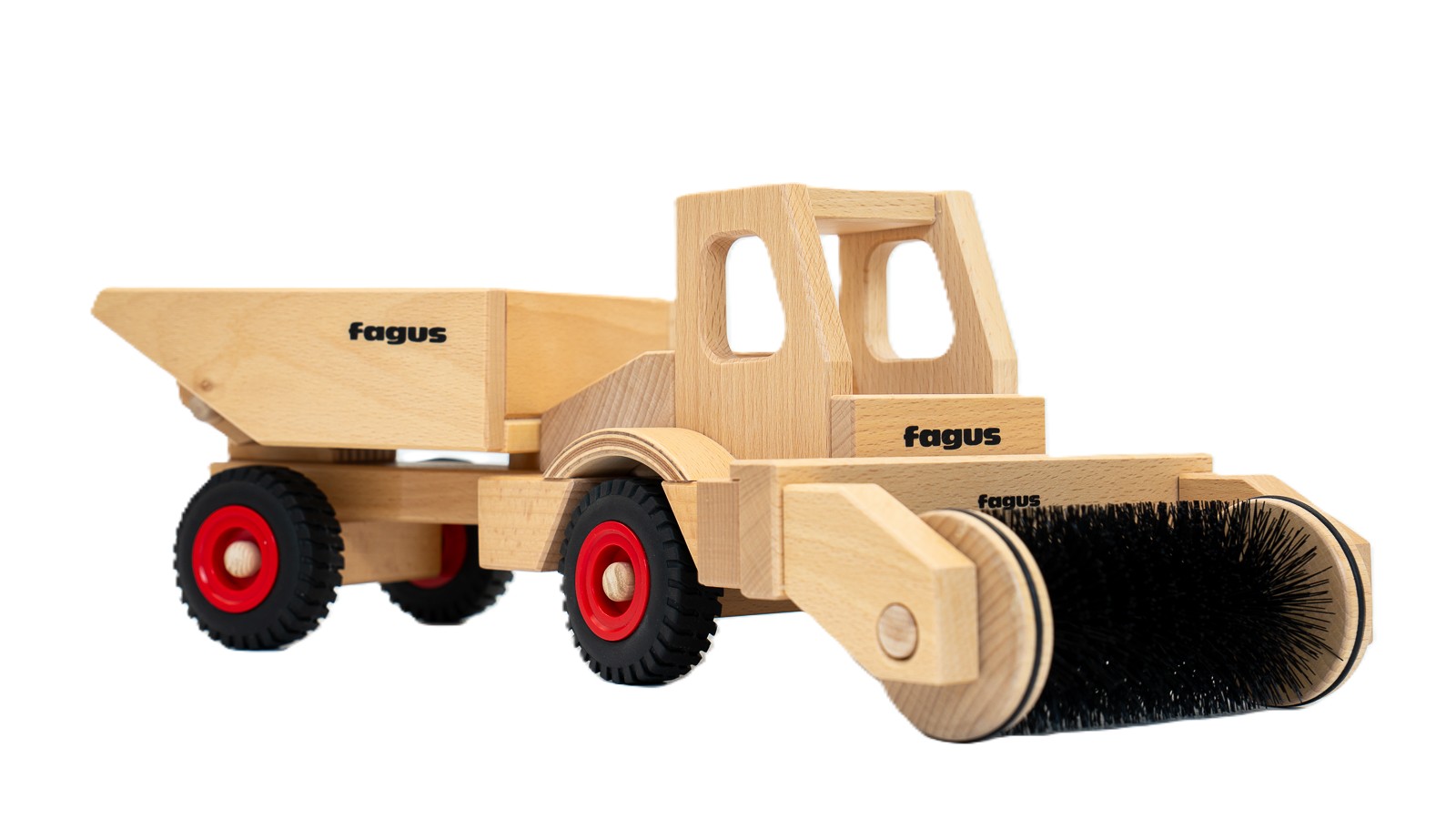 Fagus Holzspielzeug Rad-Dumper Set